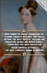 Queen Victoria I on Women