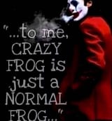 crazy frog is normal