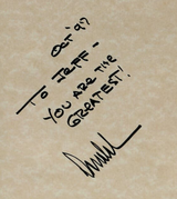 You are the greatest