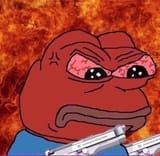 angry frog hell guns