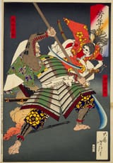 NDL-DC_1302763-Tsukioka_Yoshitoshi-芳年武者无類_源牛若丸・熊坂長範-明治16-crd
