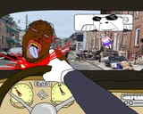 nigger ran over
