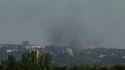 Aftermath of a morning missile strike in occupied Donetsk. According to some Telegram channels, the impact occurred near a local industrial facility 25-07-2025 HD_thumb.jpg