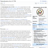NaturalizationActof1790