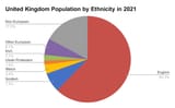 United Kingdom Population by Ethnicity in 2021