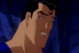 Superman handsome Aryan Nordic face