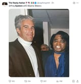 Epstein with Maxine Waters