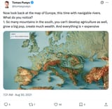 Navigable Rivers Europe