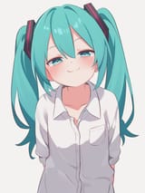 VERY smug miku