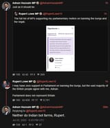 Screenshot 2025-07-25 at 20-42-38 Adnan Hussain MP (@AdnanHussainMP) Neither do Indian bot farms Rupert. XCancel