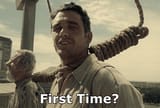 first time