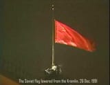 soviet flag lowered