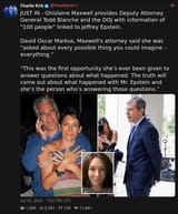 Screenshot 2025-07-26 at 00-18-15 Charlie Kirk (@charliekirk11) JUST IN - Ghislaine Maxwell provides Deputy Attorney General Todd Blanche and the DOJ with information of 100 people linked to Jeffrey Epstein. David Oscar Markus Maxwell&#039;s attorney [...