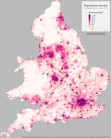 Population of england