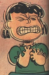 Angry Lucy Van Pelt