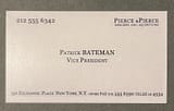 Patrick Bateman, VP