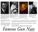 Famous Gun Nuts - Theodore Roosevelt, Mohandas Gandhi, Thomas Jefferson, &amp; The Dalai Lama Firearms 2nd Amendment 2A Quotes Quotations
