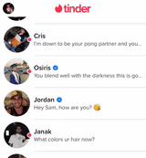average female tinder experience