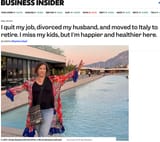 Woman Leaves the US for Italy and Retires in Sicily Is Happier - Business Insider