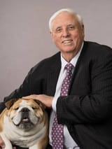 Jim_Justice_and_Babydog,_2025_(cropped)