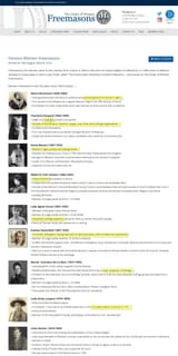 Famous Freemason Women 080981