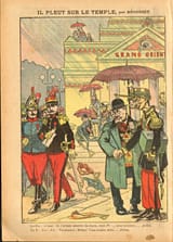 Dessin Politique Anti Franc-Maconnerie Freemasonry Armee Grand Orient 1911 FN fx