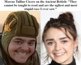 romans about british people