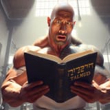 ai_art_christian_the_rock_reads_the_talmud_these_jews_want_what