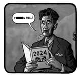 Even Orwell is shocked by 2024