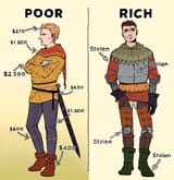 poor vs rich