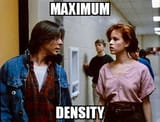Tom Cruise and Meg Ryan in 16 Candles