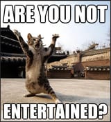 entertained