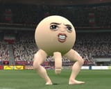 Laineyball playing soccer