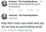 tolerant