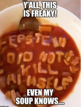 Epstein meme soup