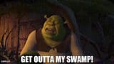 shrek drains swamp