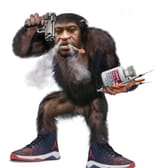 BLM hero curious george floyd