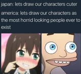 anime versus jewslop Big Mouth ugliest thing to ever exist