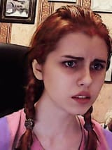 GOSH what a purdy slut, also twin tails