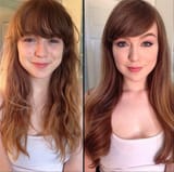 make up on and off