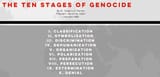 10 stages of genocide