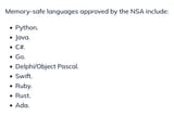 Screenshot 2025-08-01 at 13-25-59 Software Makers Encouraged to Stop Using C_C by 2026