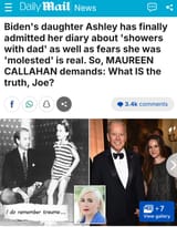 Ashley Biden diary Daily Mail