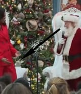 Santa sees Big Mike