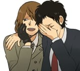 Adachi and Akechi Laughing