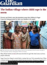 indian village sagar gram child abuse