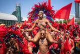 Caribbean Carnival 2022 shoulder warmer toronto