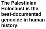 Palestinian Holocaust