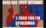 Options Spider Man