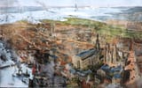 Bird&#039;s-eye view of Sydney, 1888 -Albert Henry Fullwood, 1863-1930